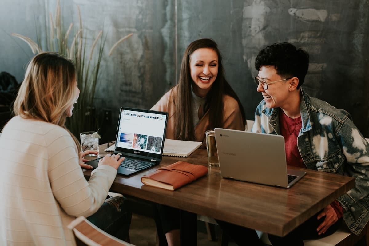 Creators collaborating on user-generated content